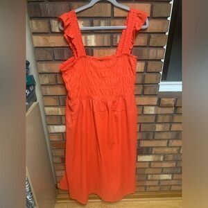 Old Navy Red Maxi Dress